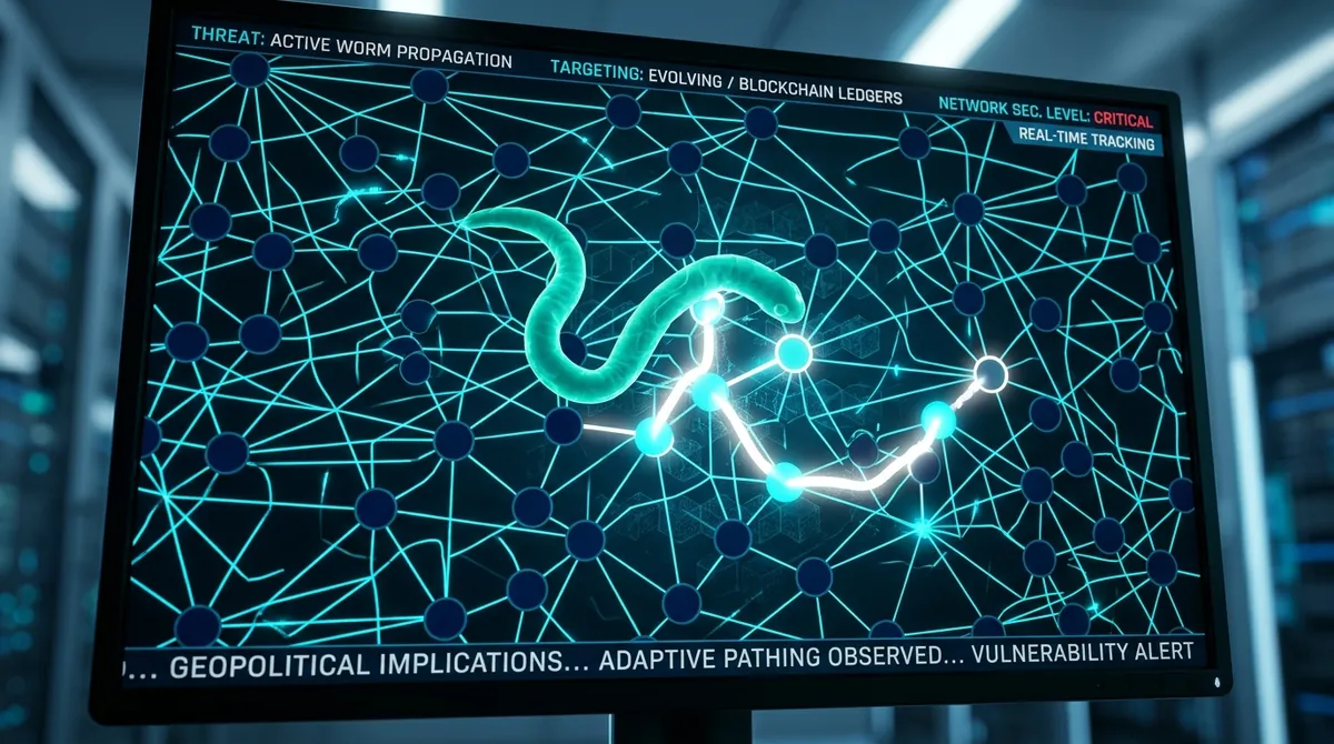 AI Malware Worm Adapts to New Targets in Real Time, Cybersecurity Experts Say