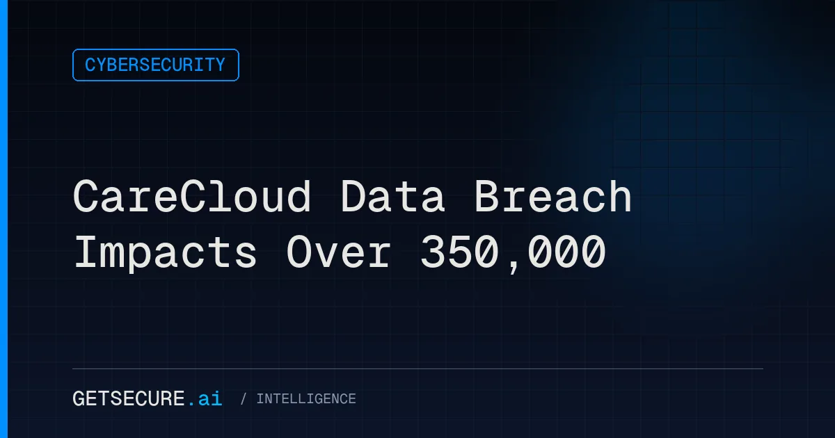 CareCloud Data Breach Impacts Over 350,000