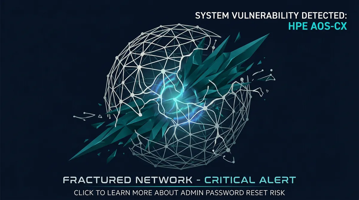 Critical HPE AOS-CX Vulnerability Allows Admin Password Resets