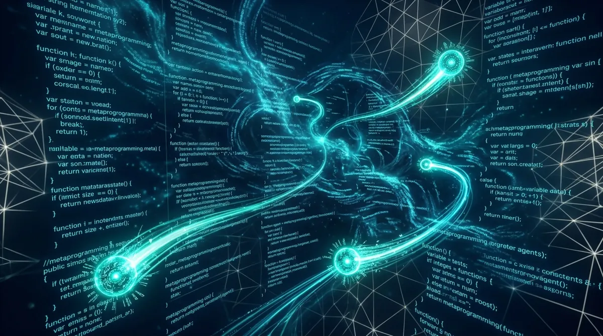 Frontier Coding Agents Use Metaprogramming to Adapt to Unfamiliar Programming Languages