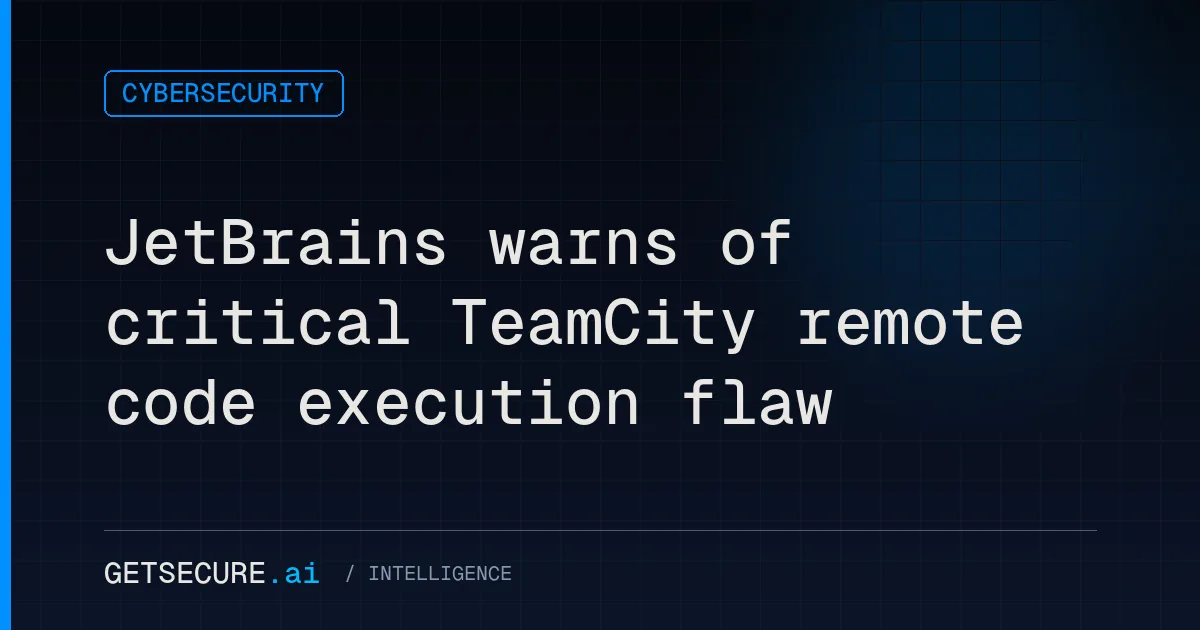 JetBrains warns of critical TeamCity remote code execution flaw