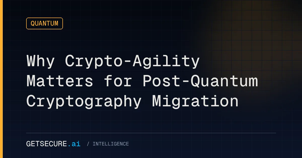 Why Crypto-Agility Matters for Post-Quantum Cryptography Migration
